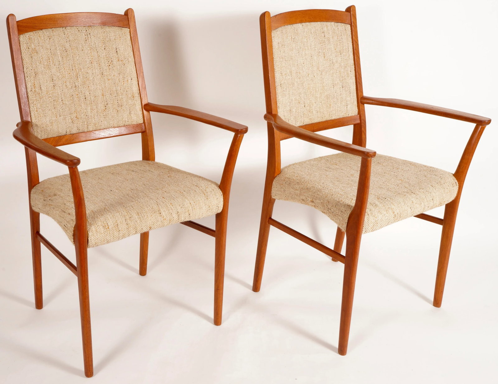 1970s Danish Modern Teak Dining Armchairs by Rasmus - Set of 2 - 6