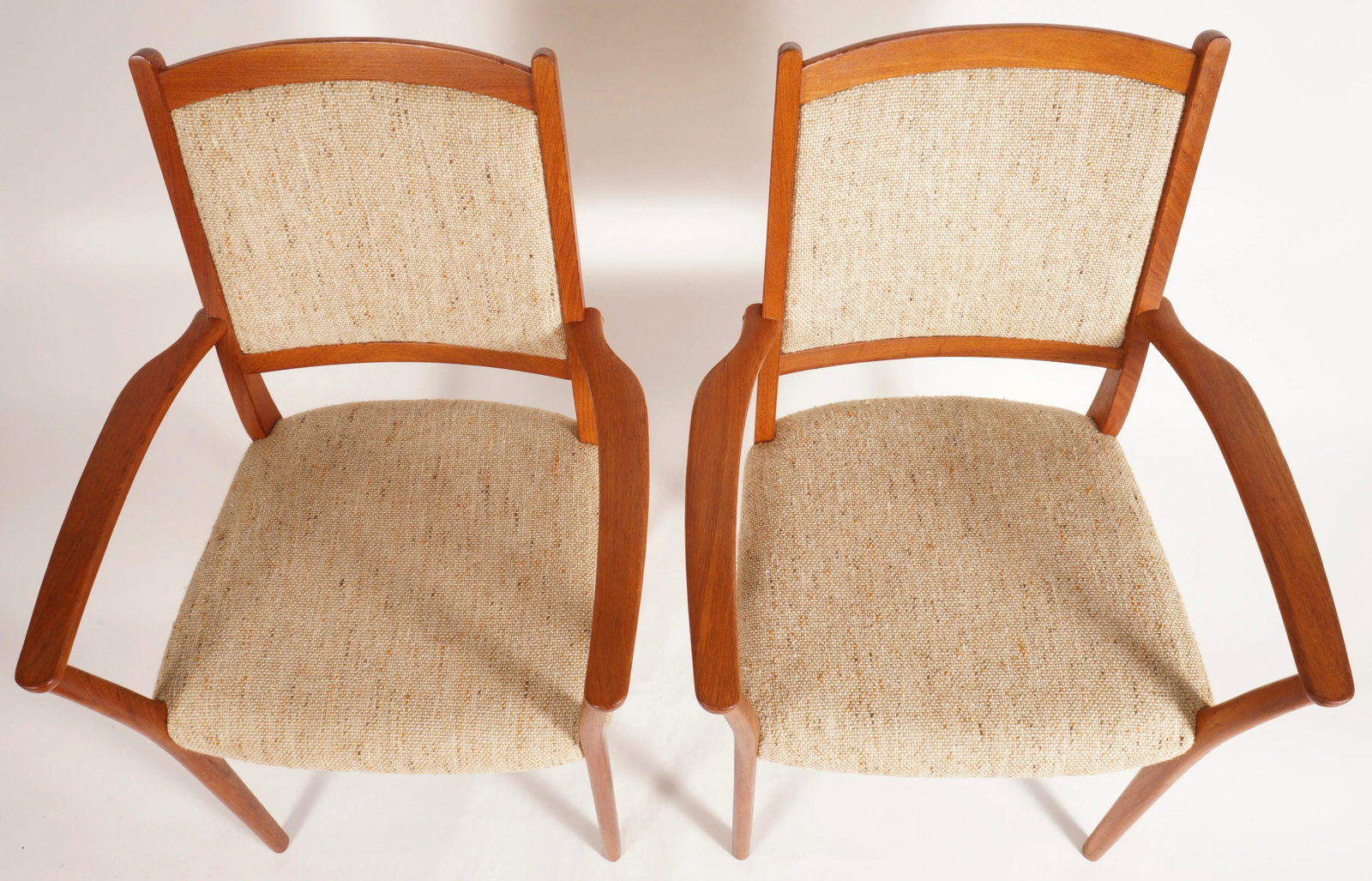 1970s Danish Modern Teak Dining Armchairs by Rasmus - Set of 2 - 9