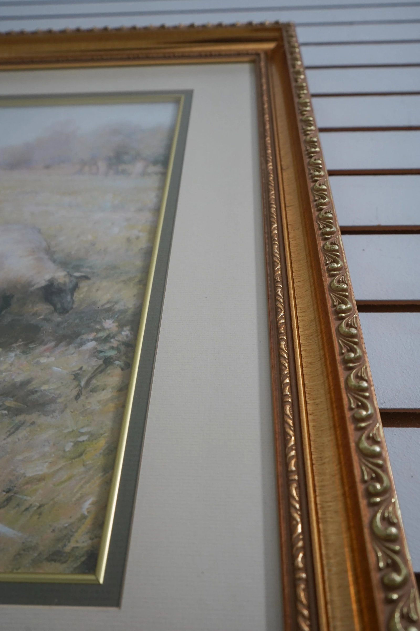 Ray Blacklock Framed & Matted Shepherd's Daughter Print - 4