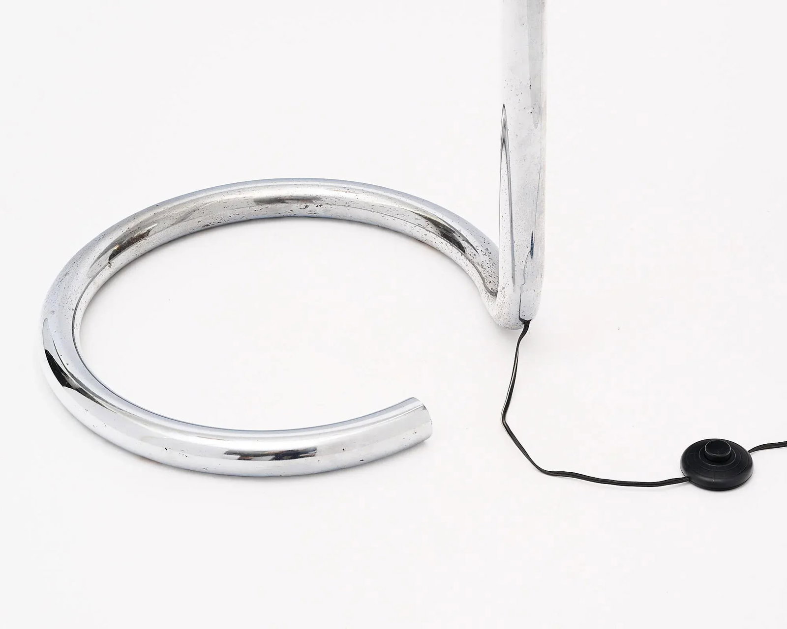 Mid-Century Chrome Floor Lamp - 9
