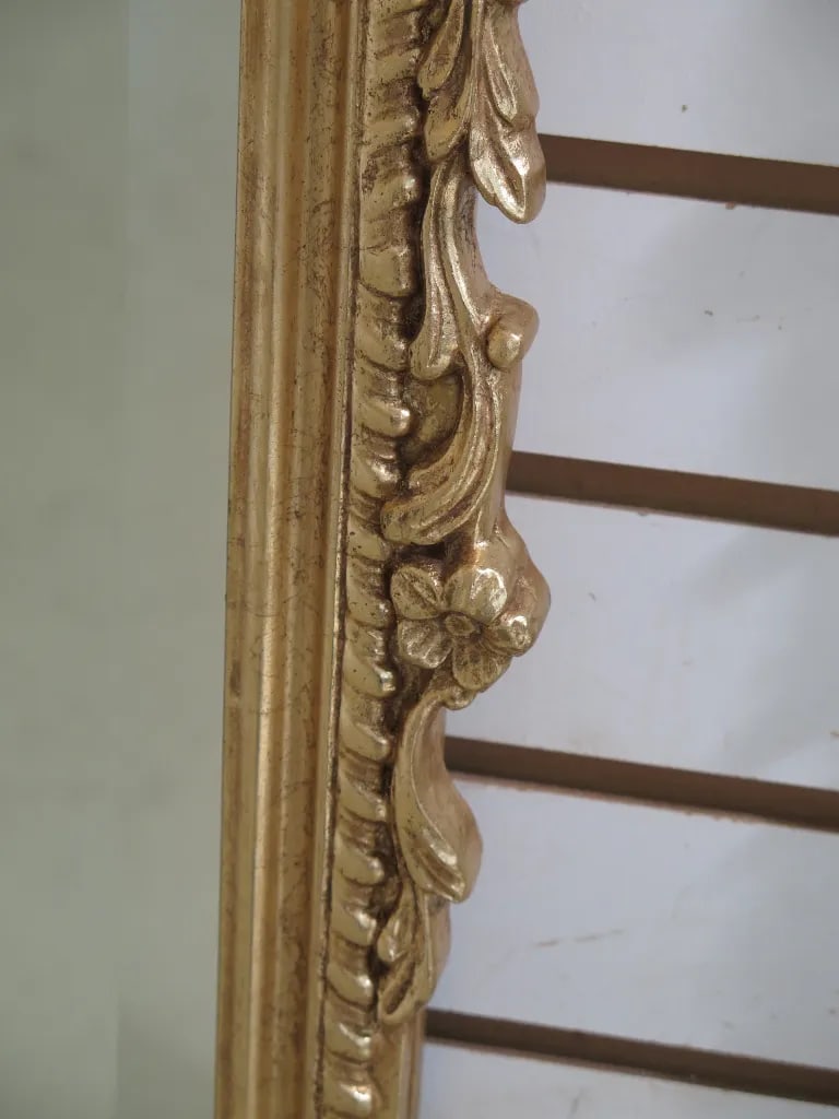 Friedman Brothers Model #5739 Gold Gilt Mirrors - a Pair - 4