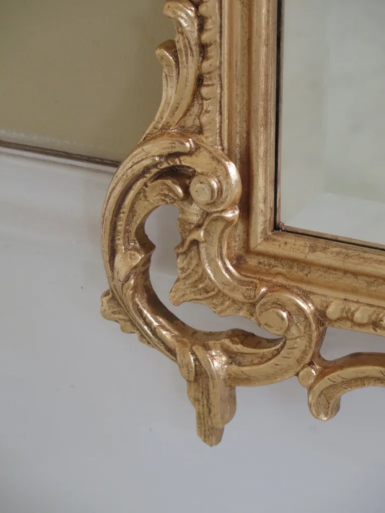 Friedman Brothers Model #5739 Gold Gilt Mirrors - a Pair - 6