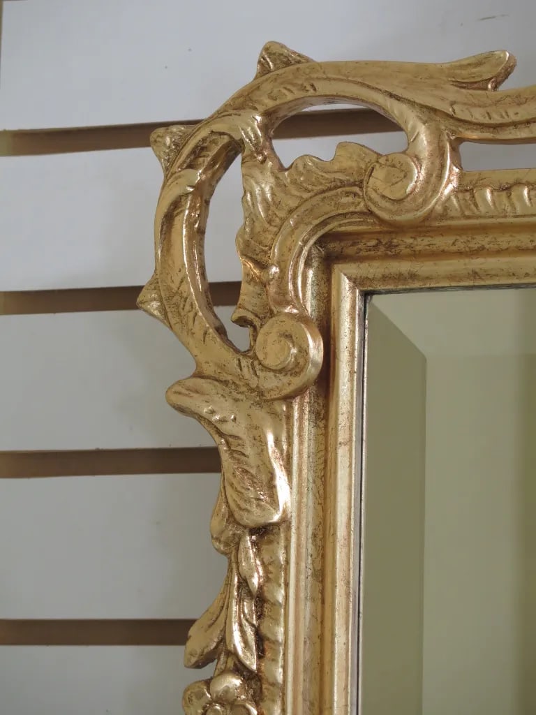 Friedman Brothers Model #5739 Gold Gilt Mirrors - a Pair - 9