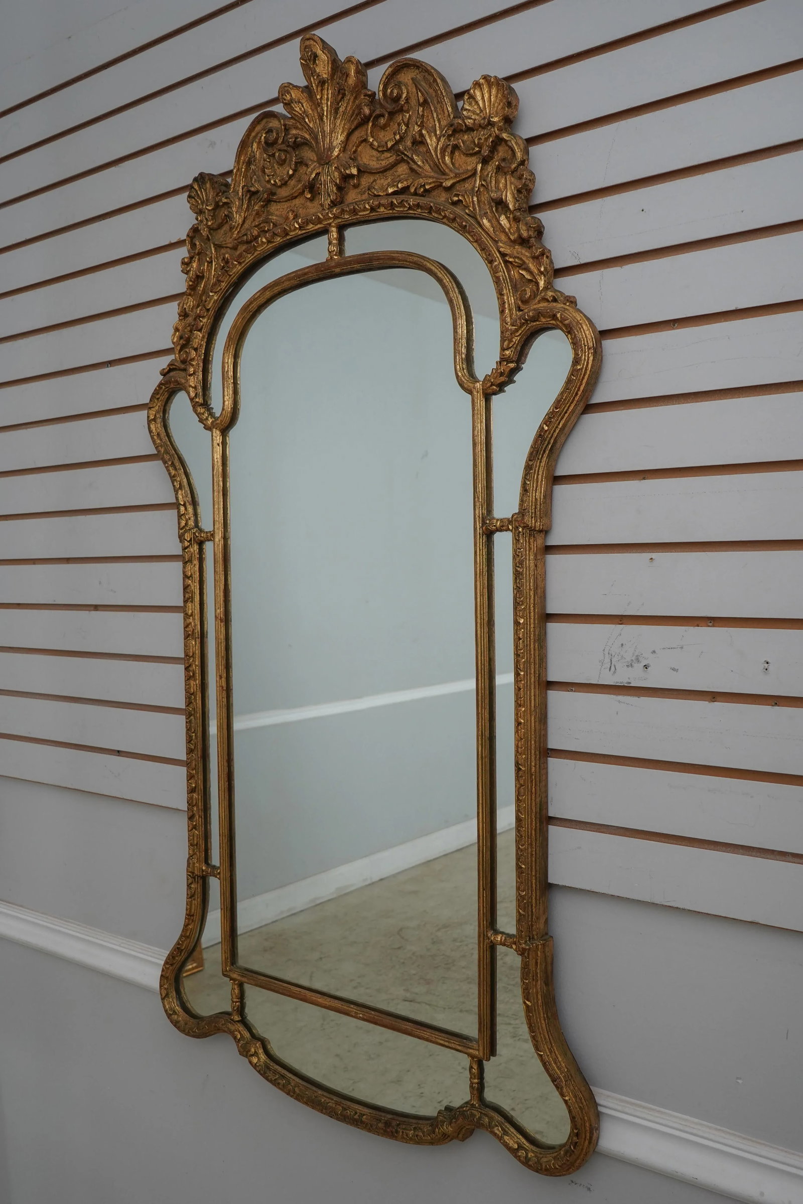 Labarge Vintage Italian Gold Decorator Mirror - 2