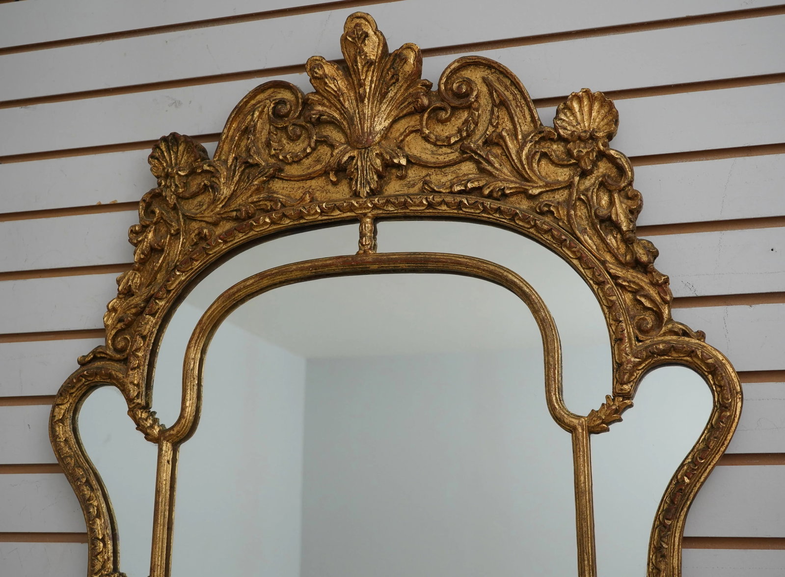 Labarge Vintage Italian Gold Decorator Mirror - 6