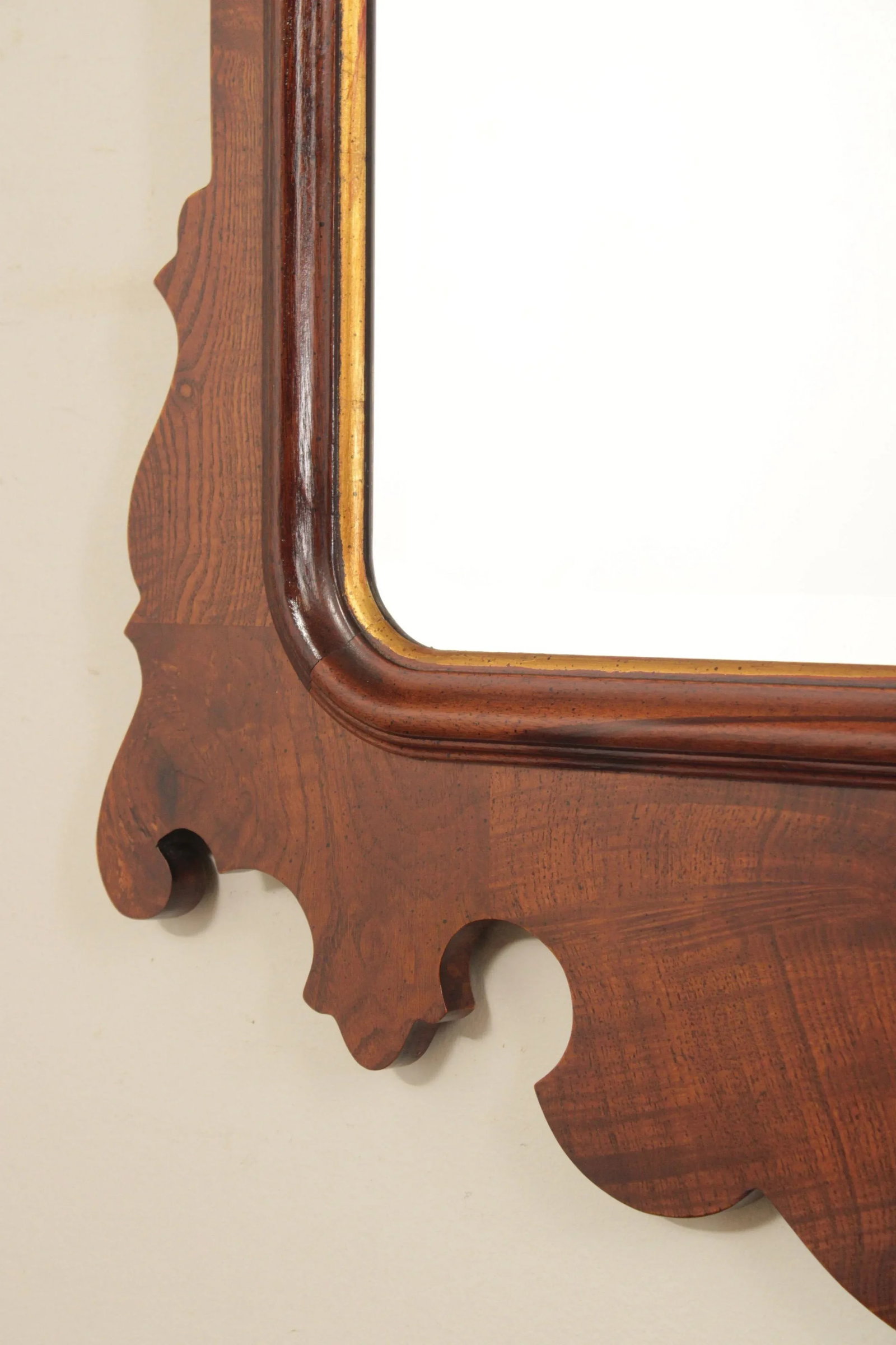 Henredon Chippendale Style Carved Mahogany 'Aston Court' Mirror - 11
