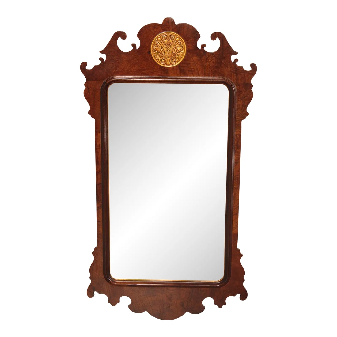 Henredon Chippendale Style Carved Mahogany 'Aston Court' Mirror (1 of 12)
