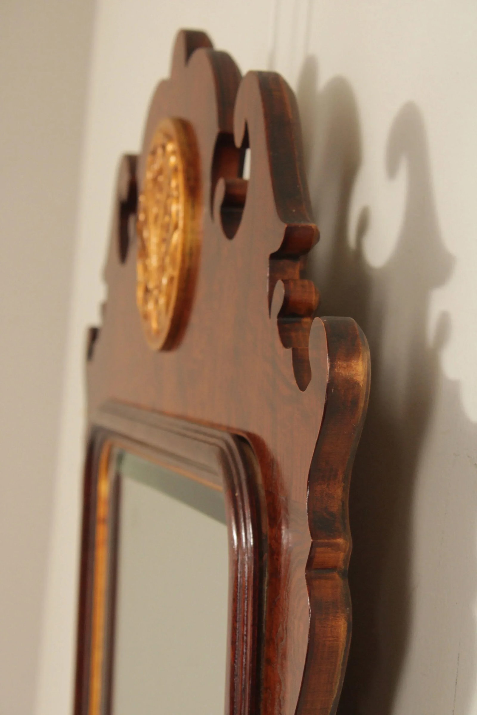 Henredon Chippendale Style Carved Mahogany 'Aston Court' Mirror - 4