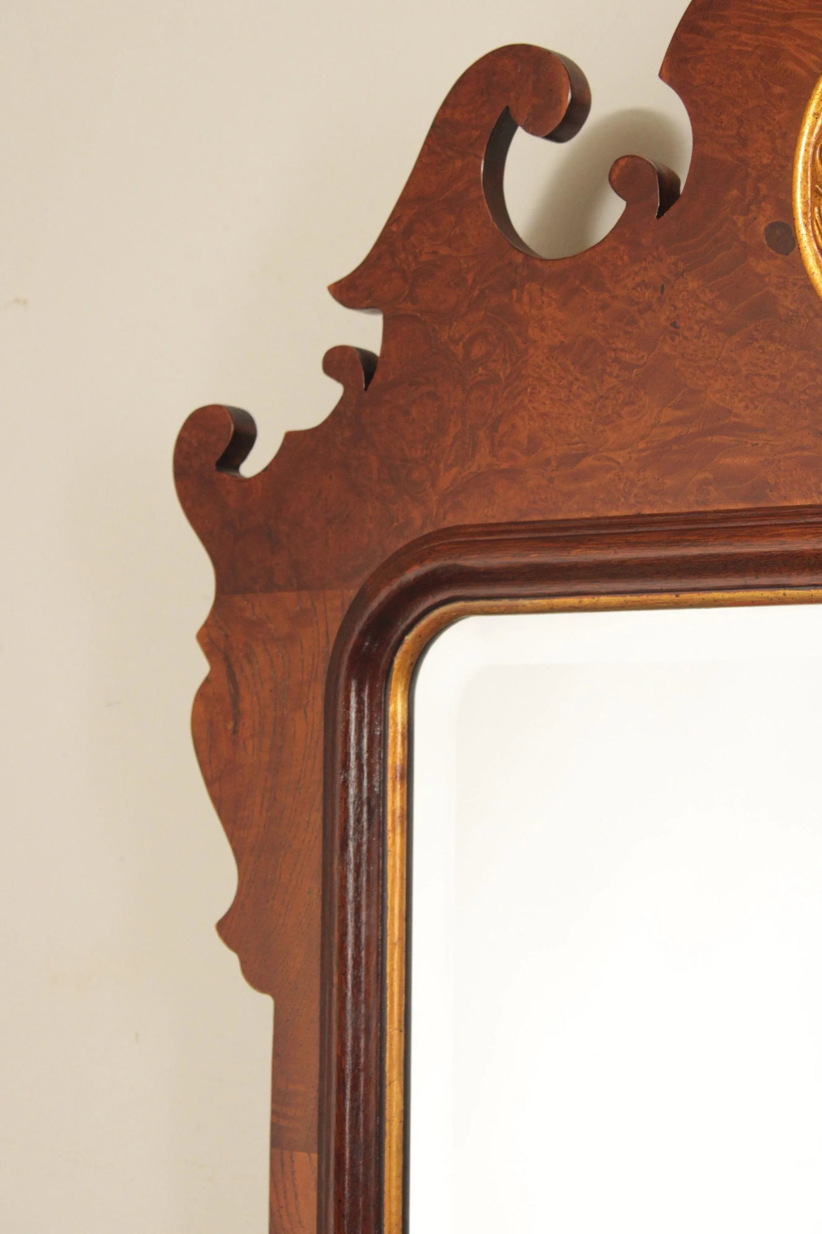 Henredon Chippendale Style Carved Mahogany 'Aston Court' Mirror - 5