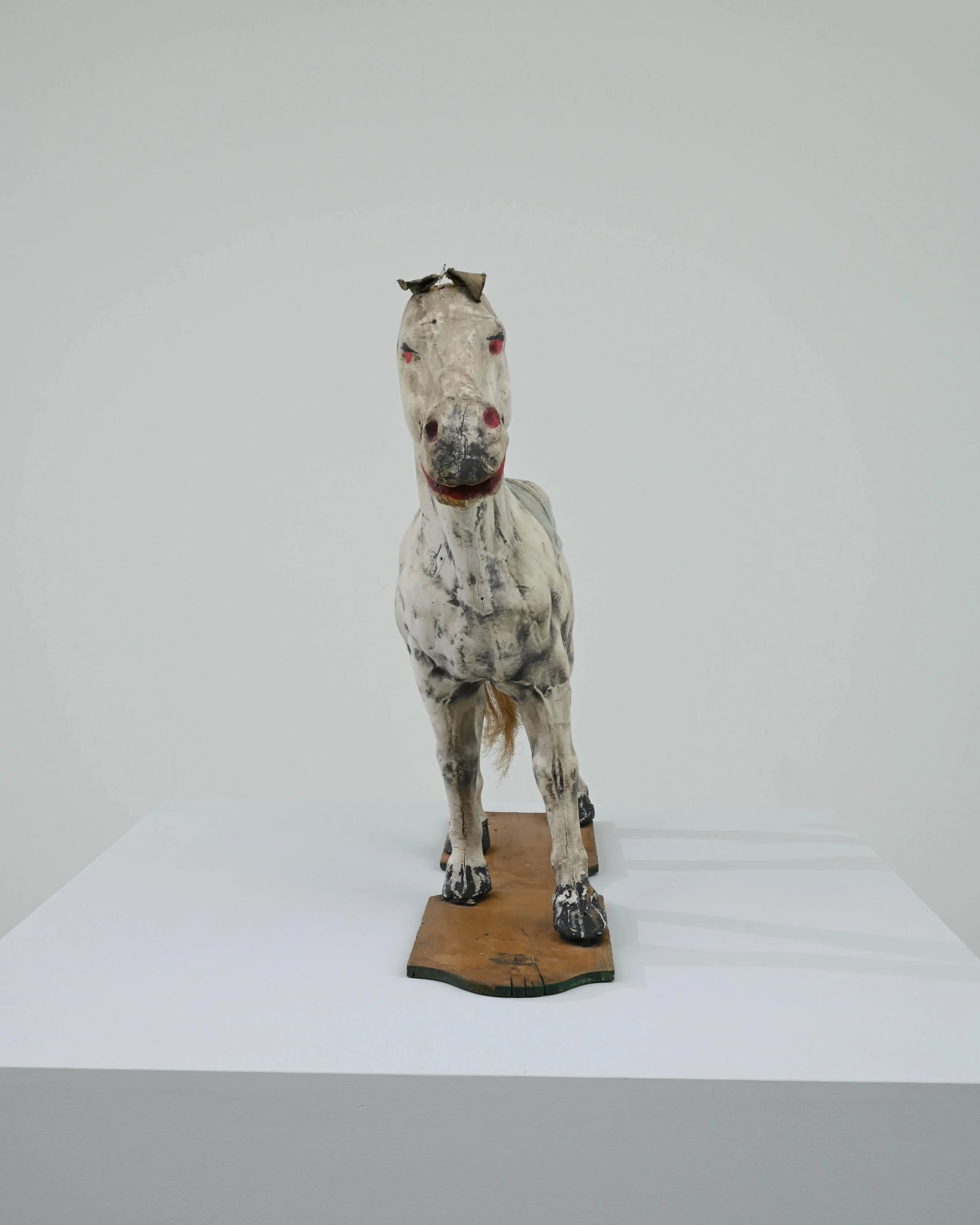 Early 20th Century French Wooden Horse - 2