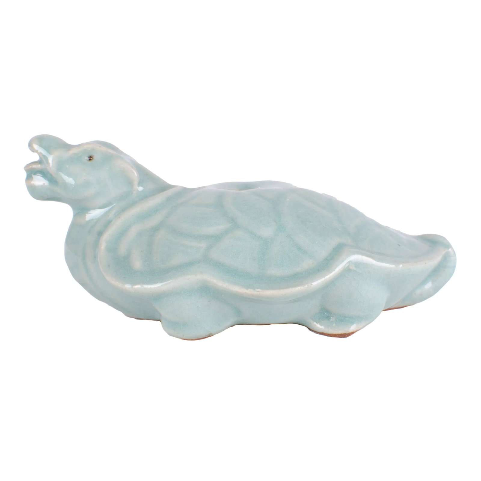Mid-20th Century Korean Celadon Turtle Water Dropper - 3