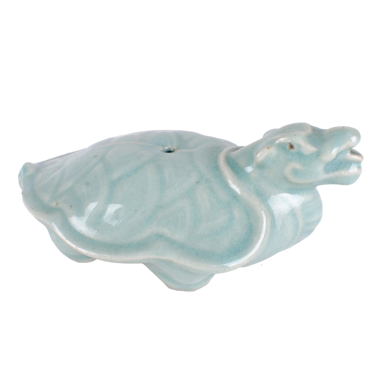 Mid-20th Century Korean Celadon Turtle Water Dropper - 5