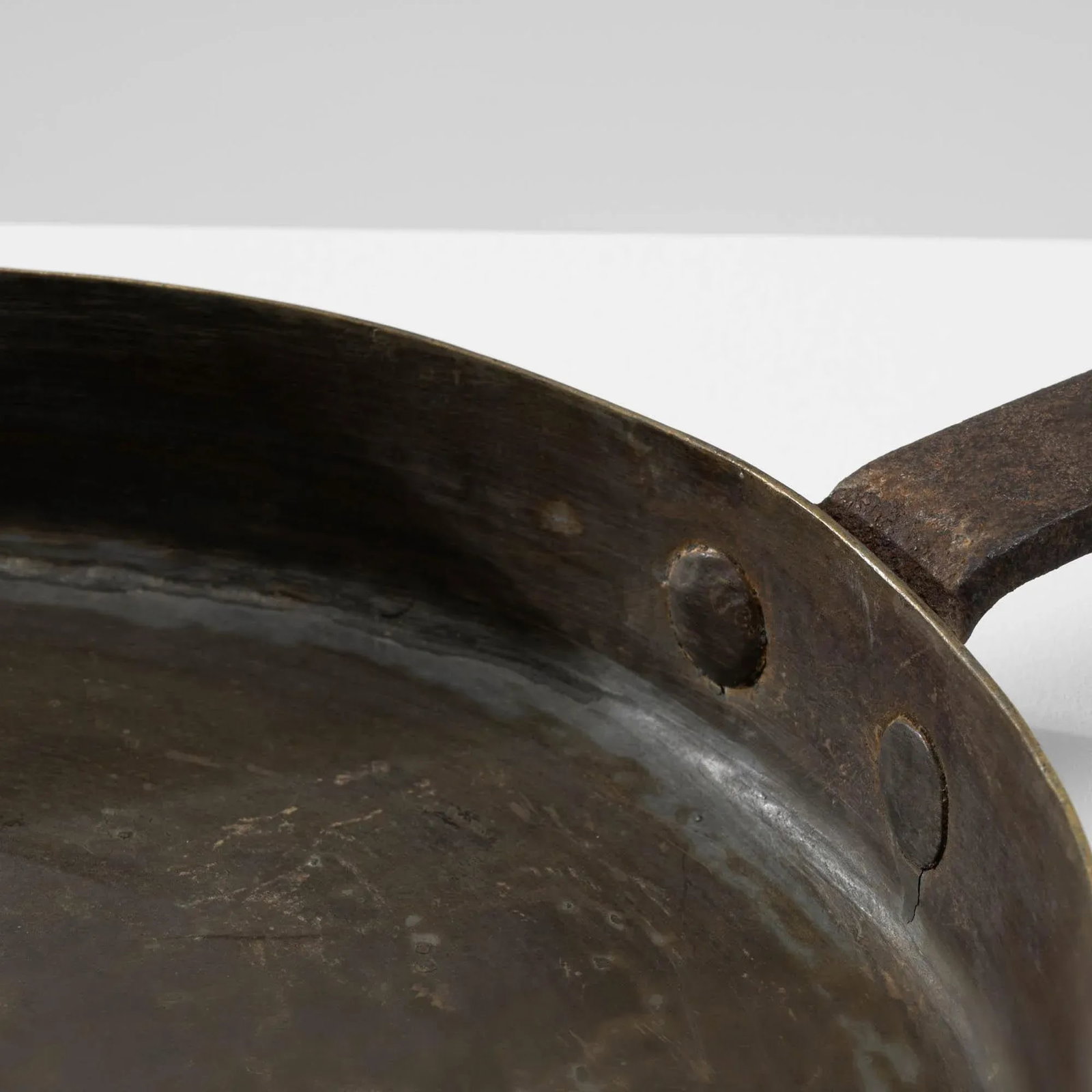 Antique French Brass Pan - 8