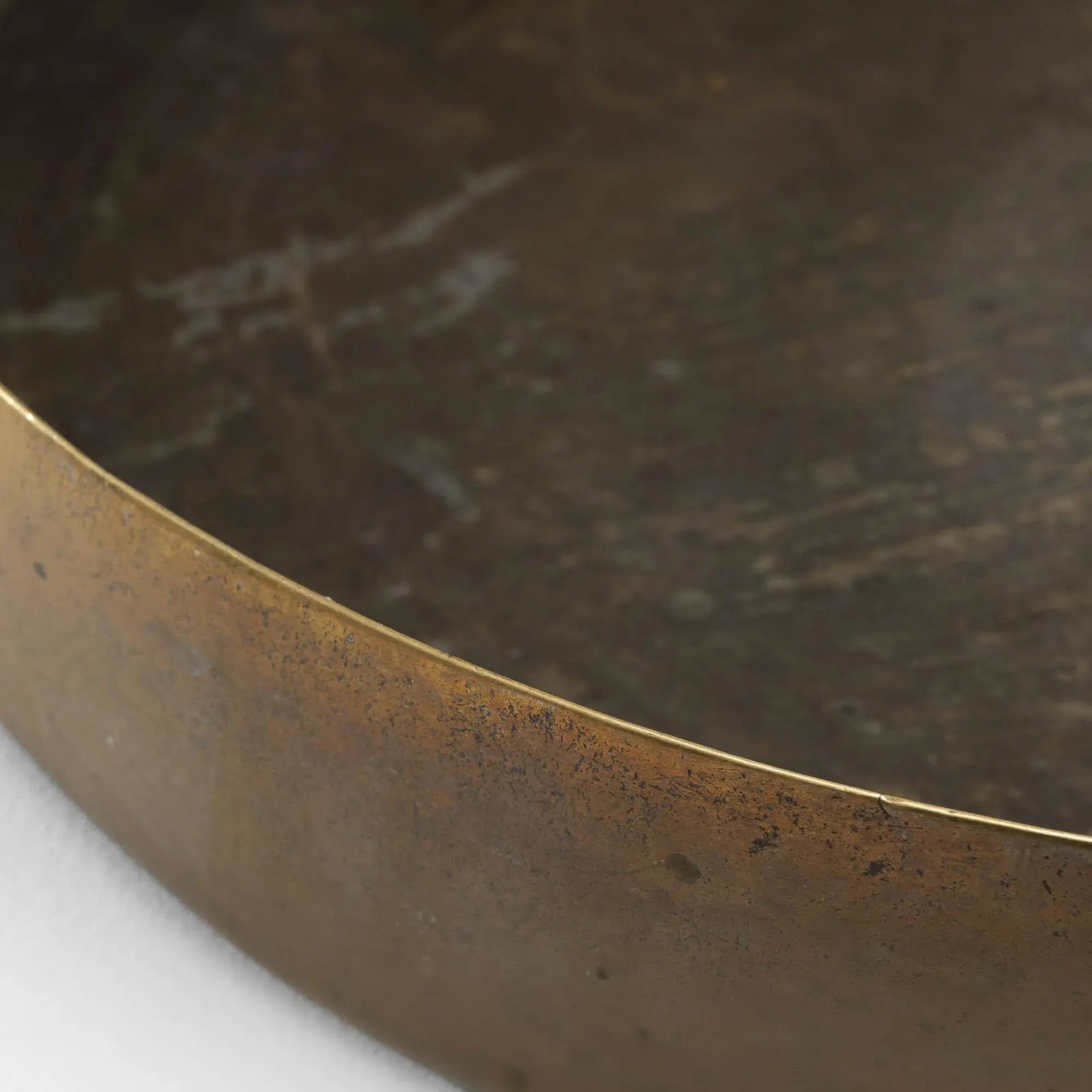 Antique French Brass Pan - 9