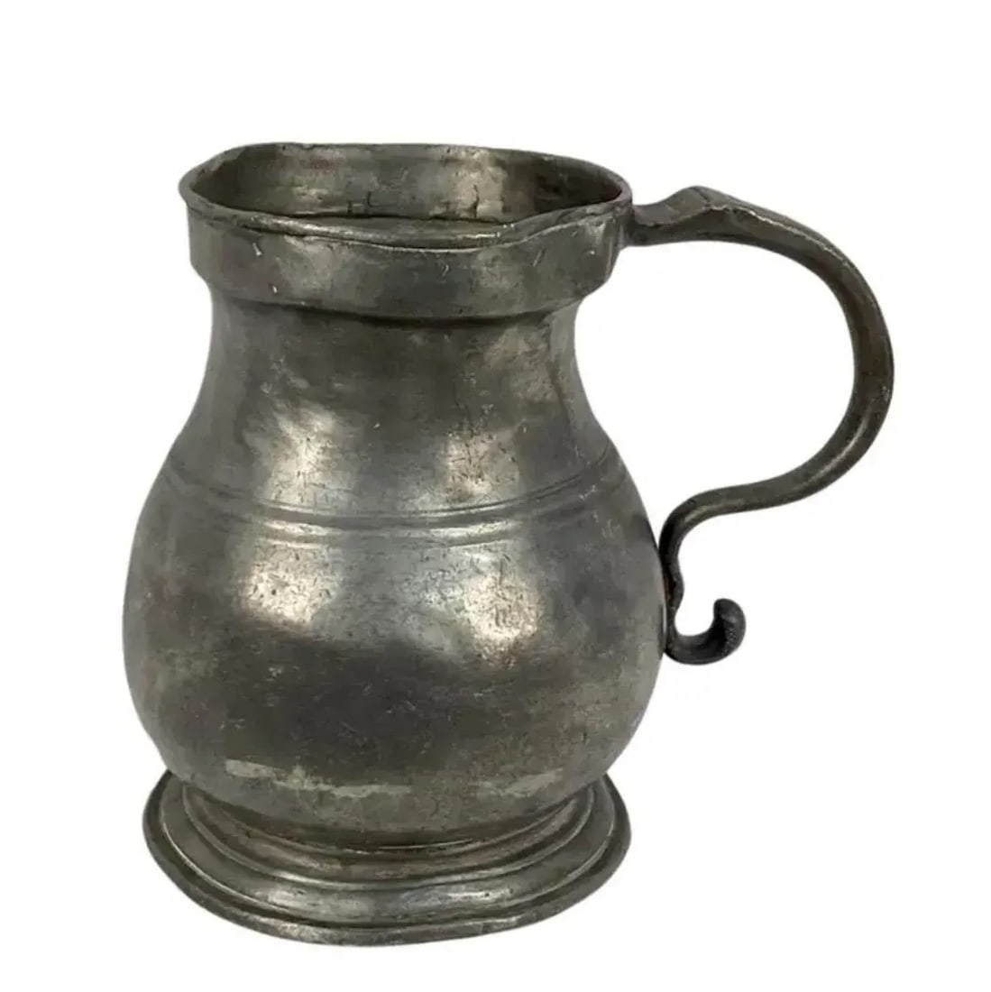 19th Century English Pewter Pitcher - 2