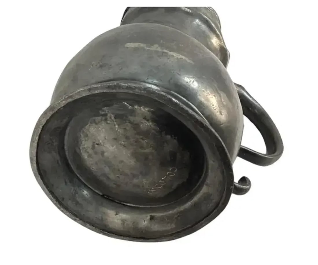 19th Century English Pewter Pitcher - 3