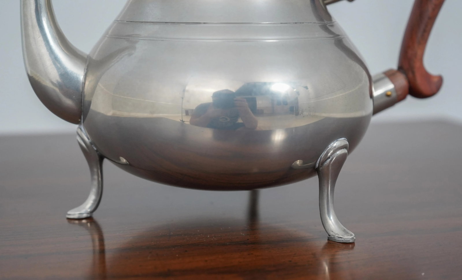 Stief Colonial Williamsburg Pewter Tea Pot - 3