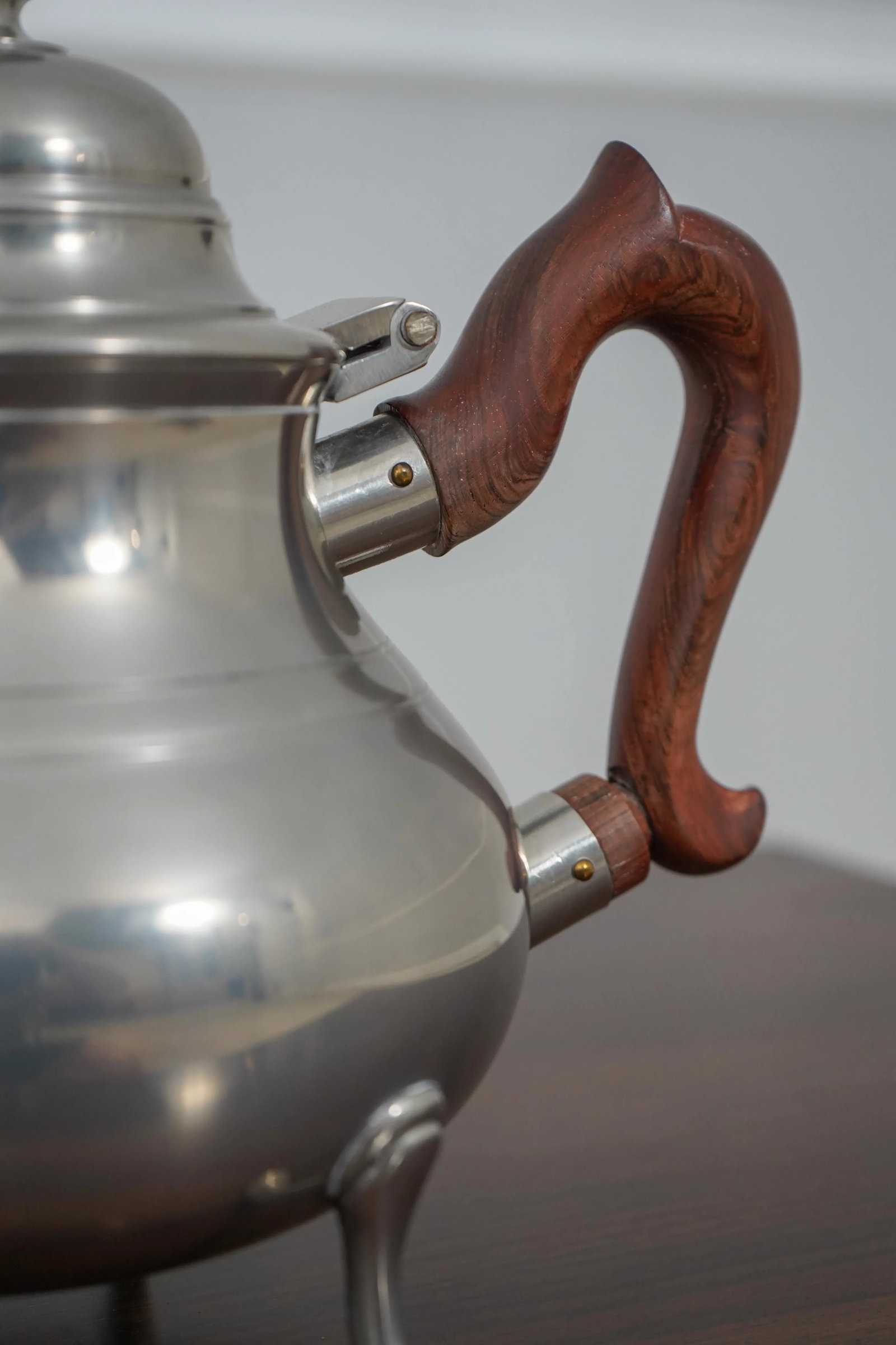Stief Colonial Williamsburg Pewter Tea Pot - 5