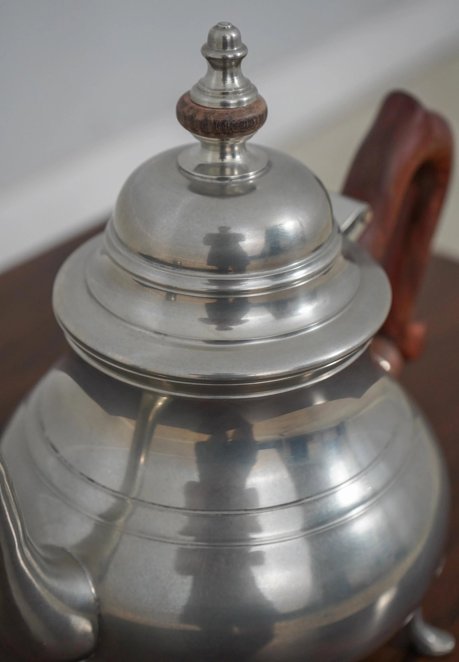Stief Colonial Williamsburg Pewter Tea Pot - 6