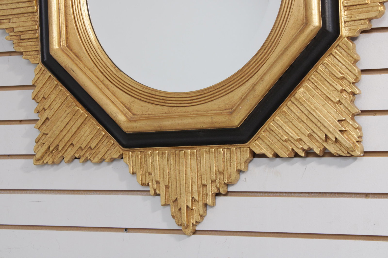 Friedman Brothers Gold & Black Star Design Mirror - 5