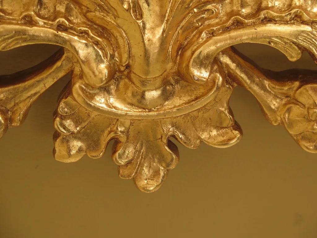 Friedman Brothers Gold Gilt Beveled Mirror - 5