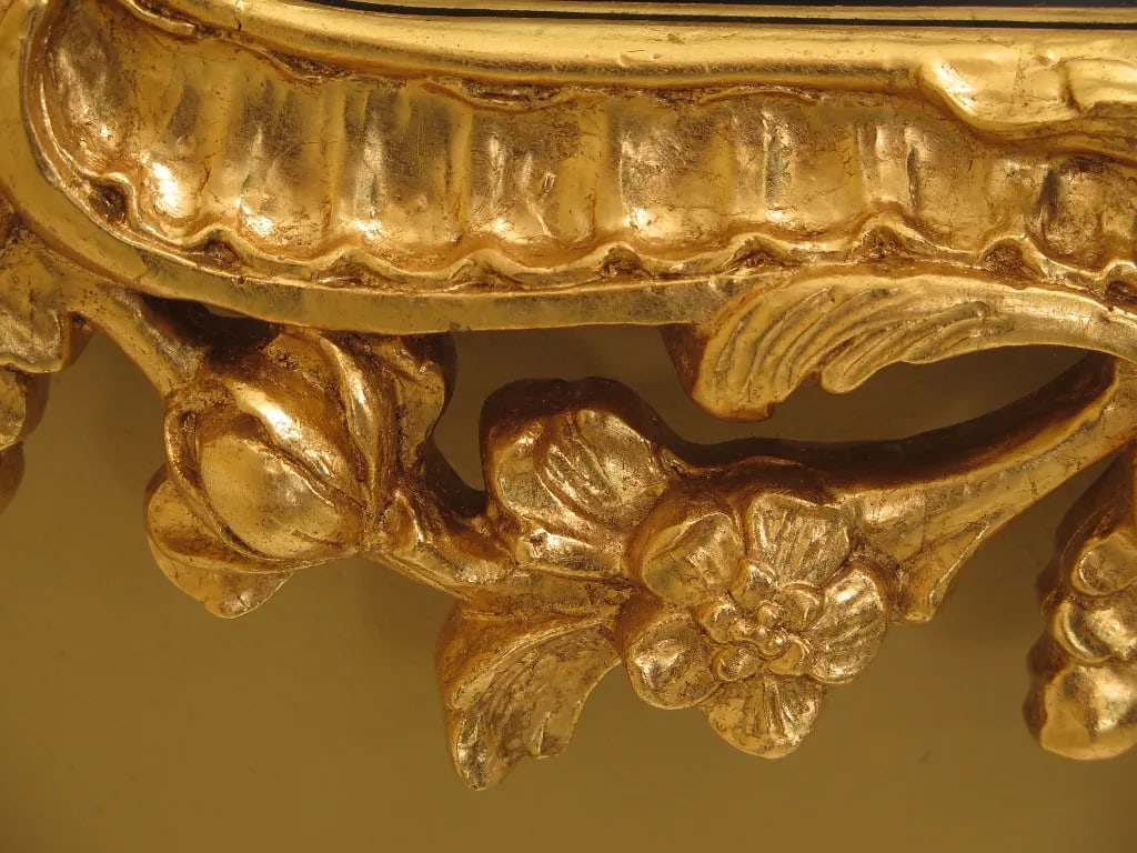 Friedman Brothers Gold Gilt Beveled Mirror - 7