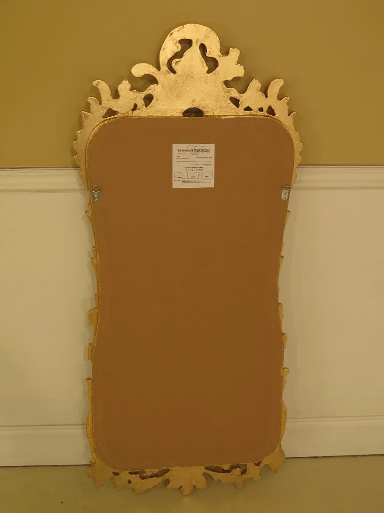Friedman Brothers Gold Gilt Beveled Mirror - 8