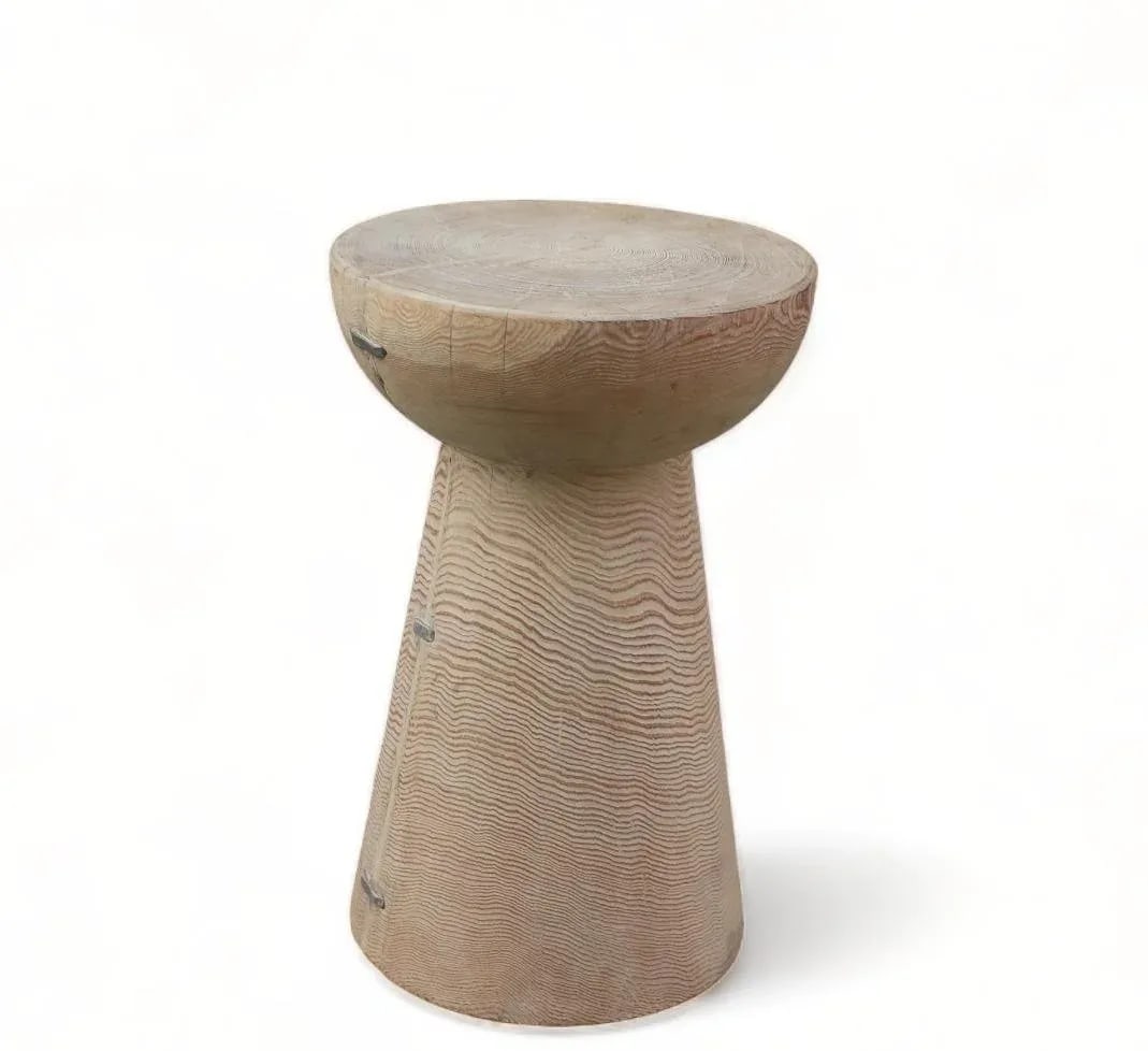 Pair Hand Made Modern Side Tables or Nightstands or Stool - 2