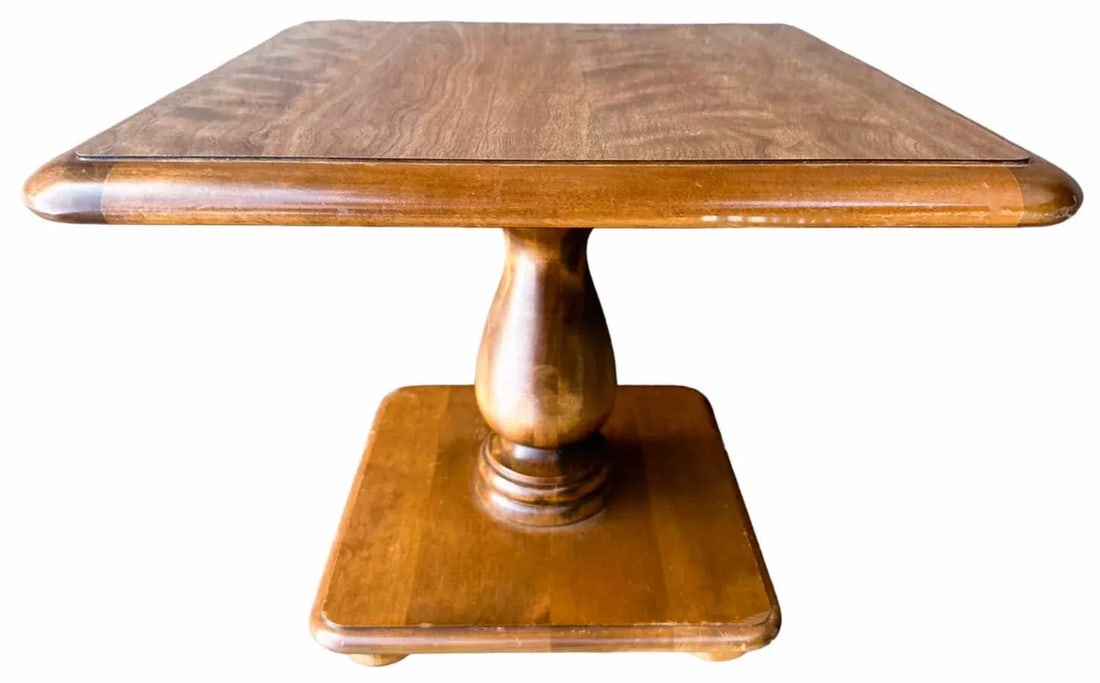 Ethan Allen Vintage Hard Rock Maple Side Table - 2