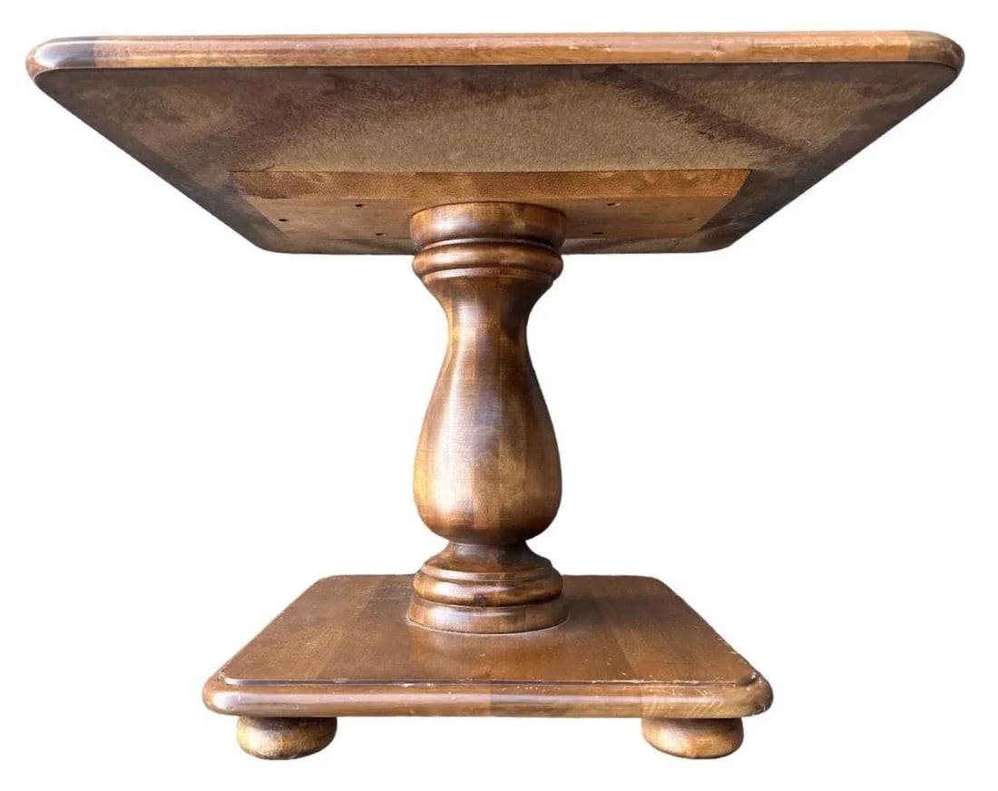 Ethan Allen Vintage Hard Rock Maple Side Table - 3