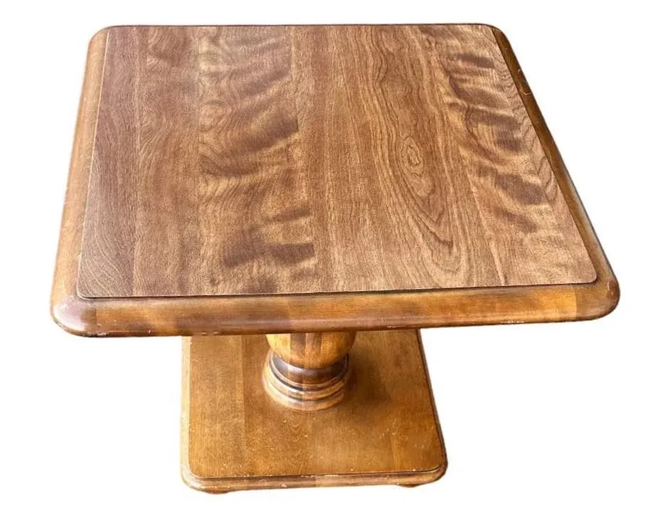 Ethan Allen Vintage Hard Rock Maple Side Table - 4
