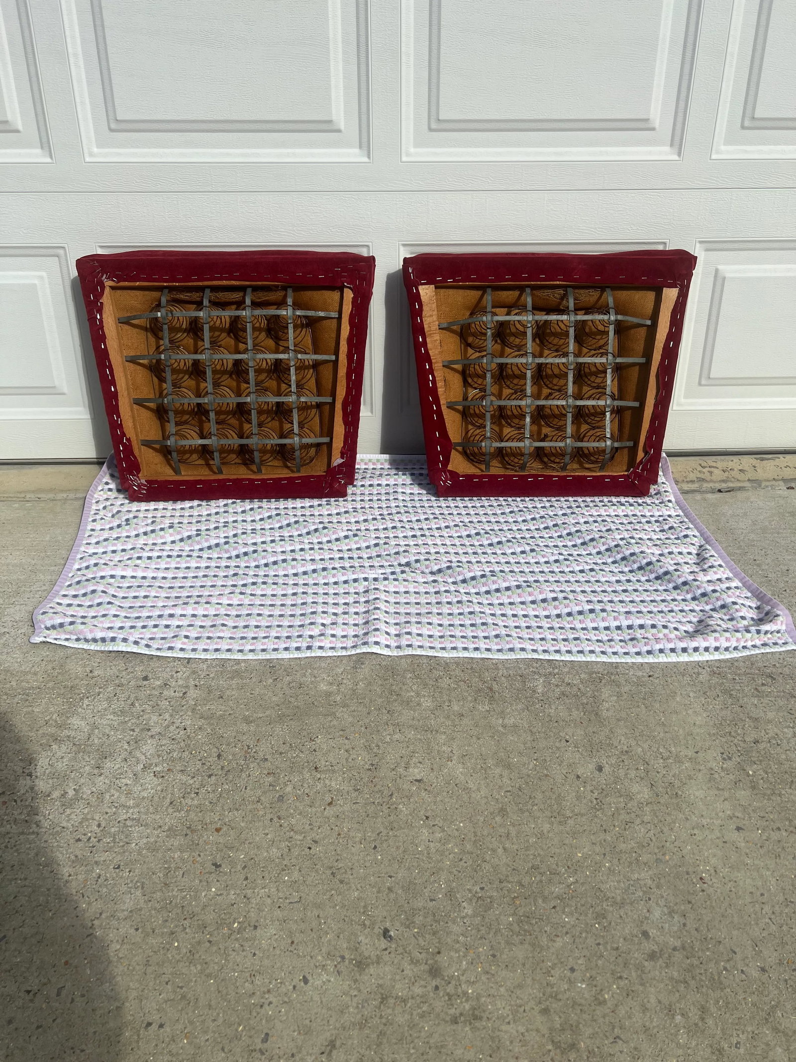 Vintage Louis XVI or French Country Style Bergere Arm Chairs - Pair - 11
