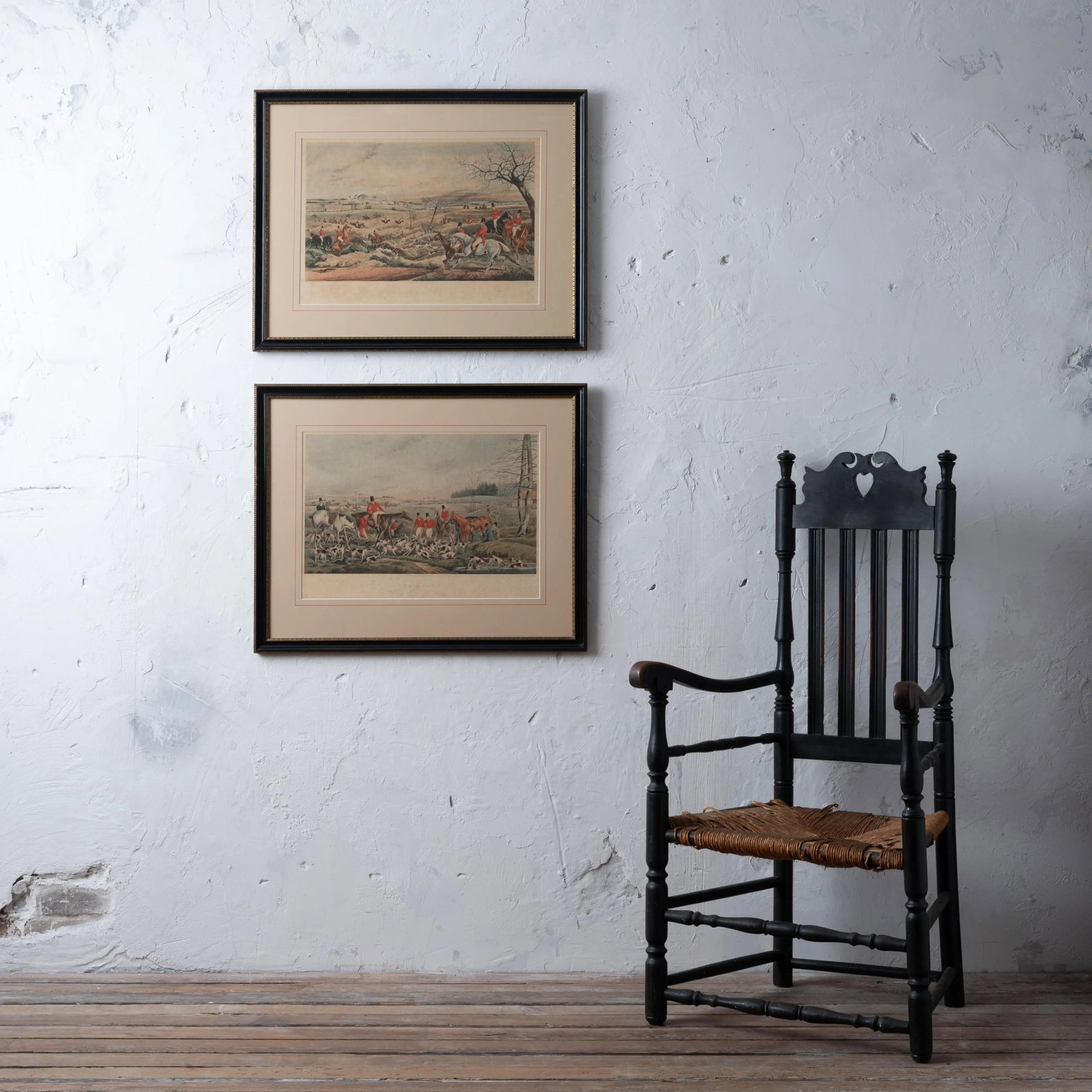 A Pair of Alken Hunt Scenes, 19th Century - 2