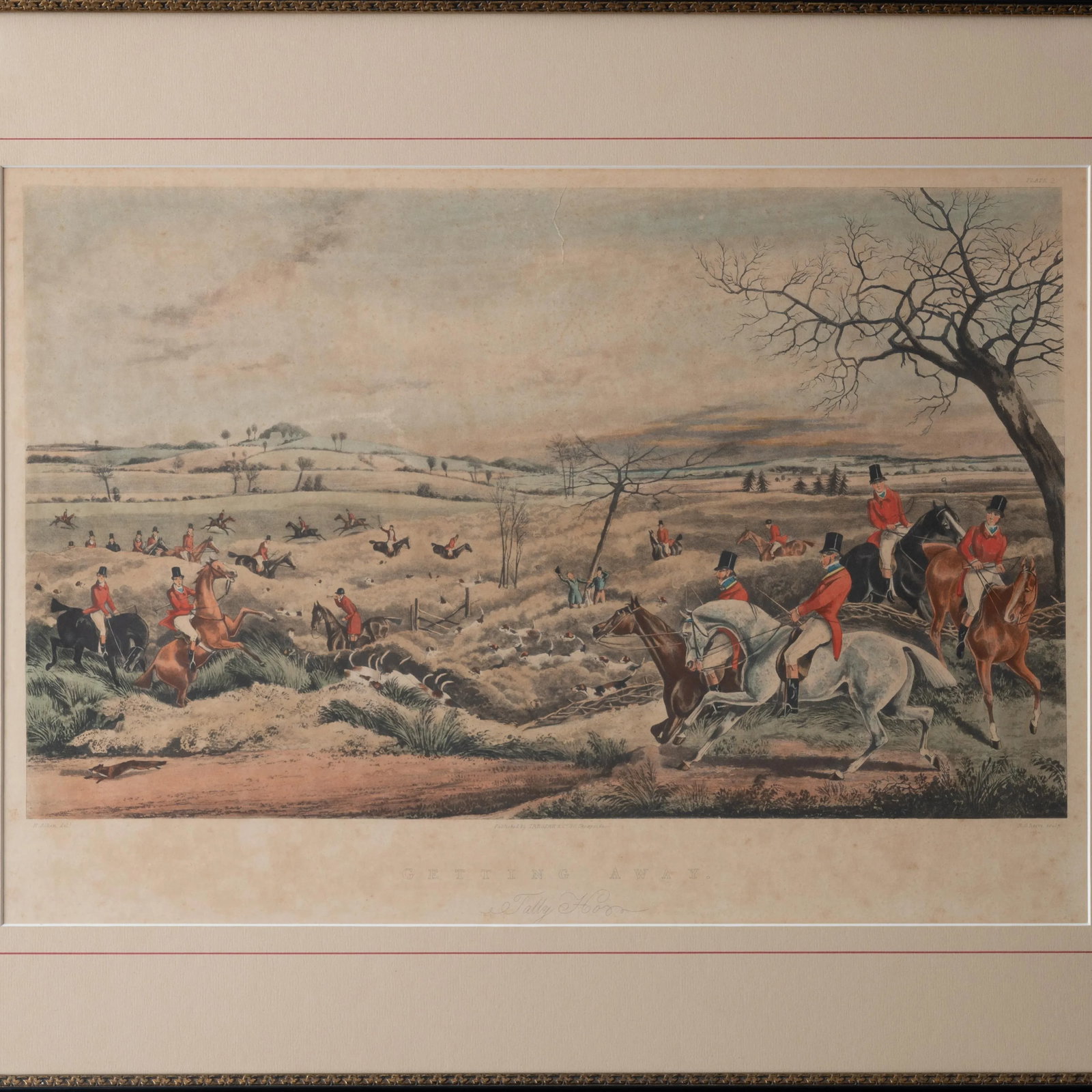 A Pair of Alken Hunt Scenes, 19th Century - 5