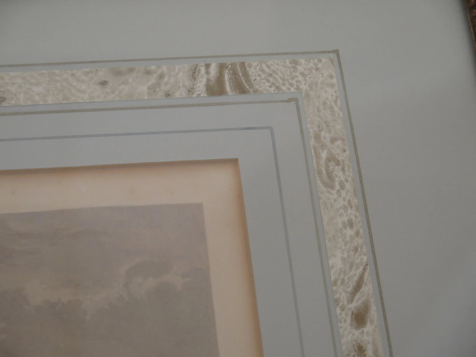 Early 20th Century Antique Framed Colored American Indian Hunting Engravings - A Pair - 2