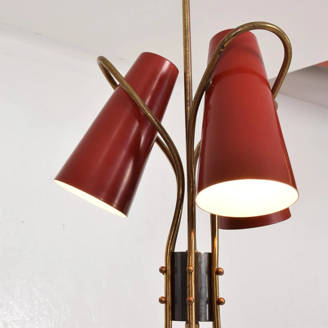 Mid-Century Modern French Chandelier in the Style of Pierre Guariche - 2