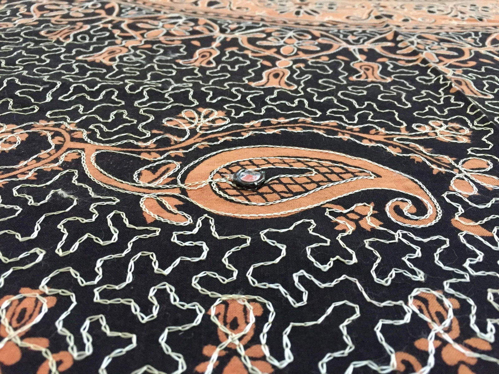 Vintage Indian Embroidered Textile - 4