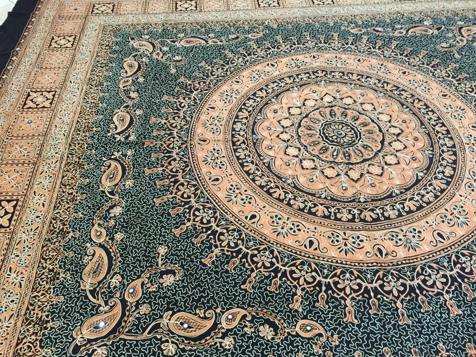 Vintage Indian Embroidered Textile - 7
