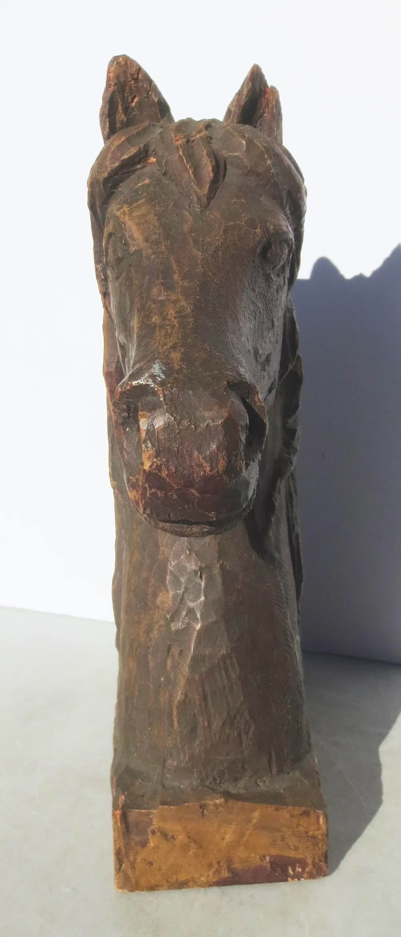 Folk Art Wooden Horse Knight - 5