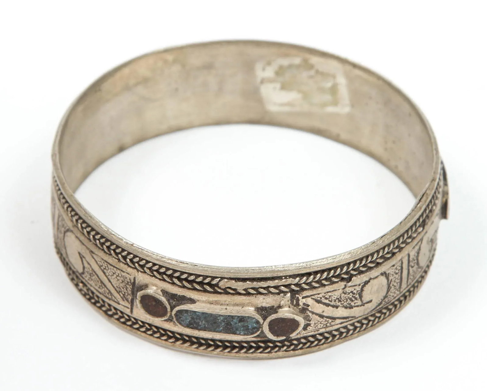 Vintage Moroccan Berber Ethnic Bracelet - 4