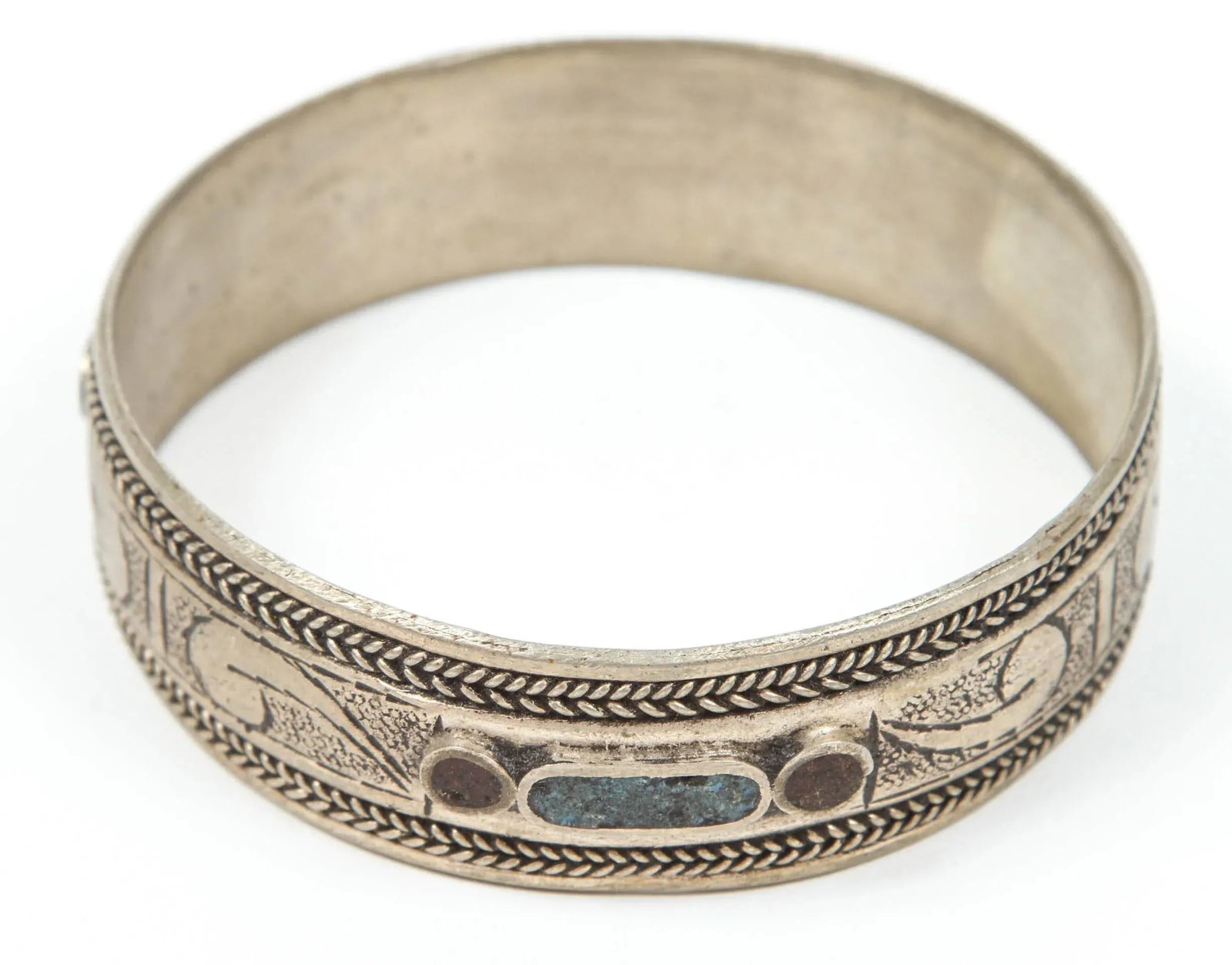 Vintage Moroccan Berber Ethnic Bracelet - 5