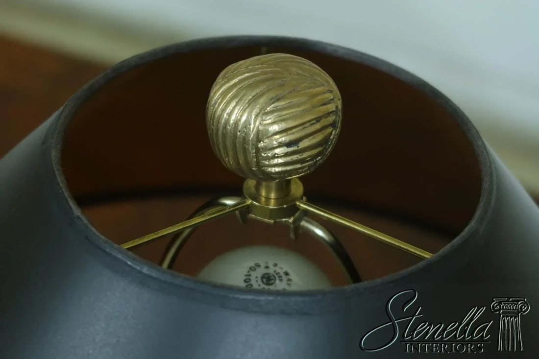 Chapman Brass & Ceramic Modern Design Lamp - 4
