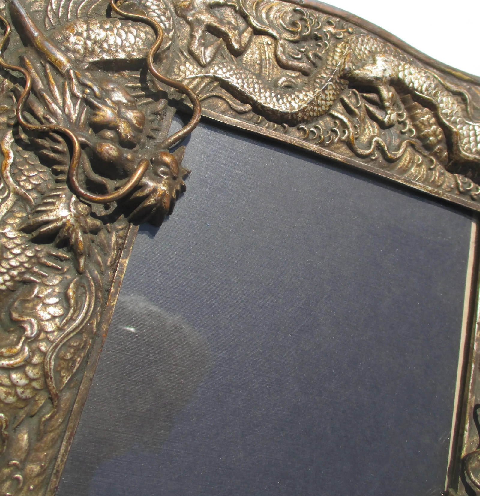 Antique Dragon Photo Frame Circa 1920s - 7