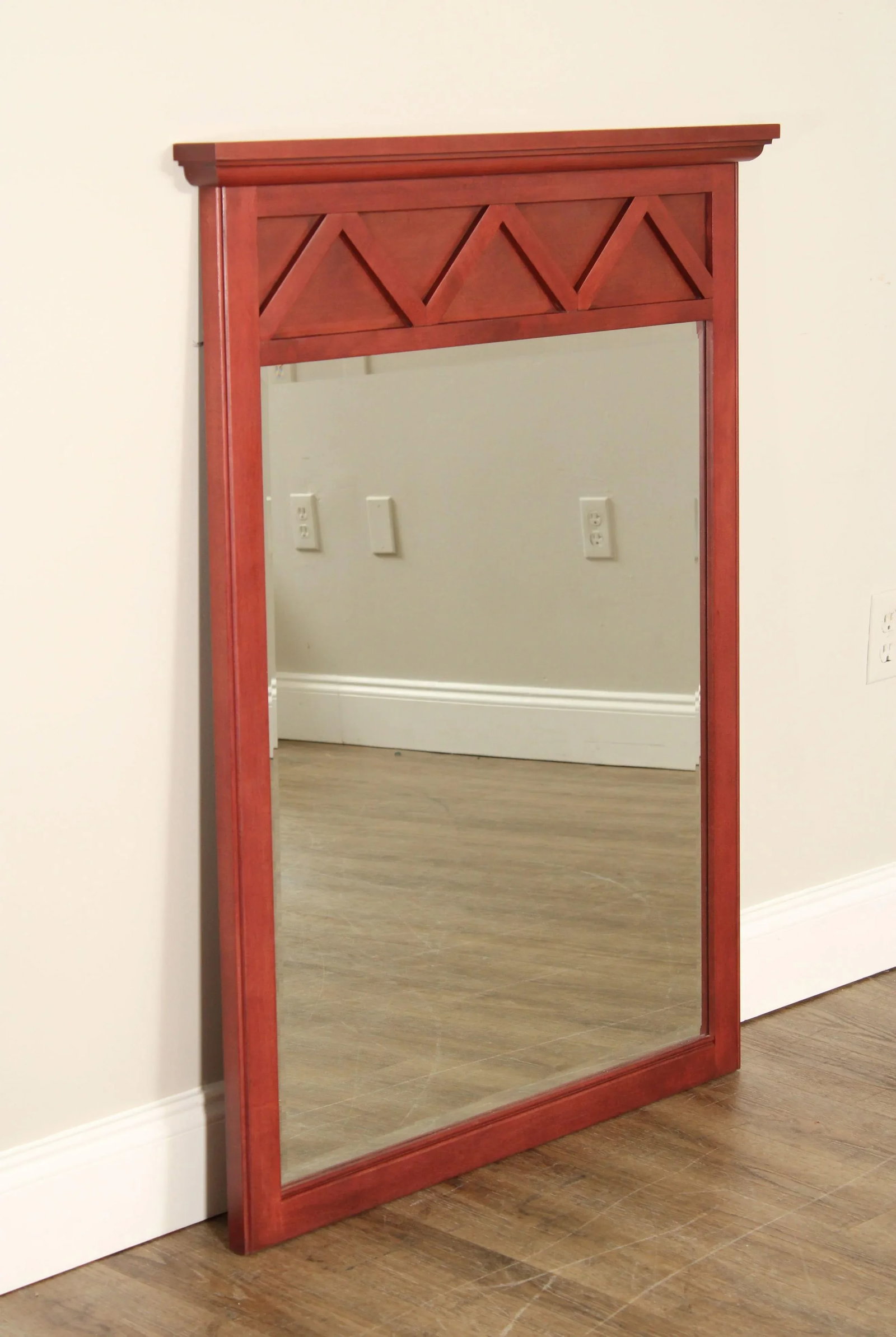 Ethan Allen 'Country Colors' Painted Wall Mirror - 3
