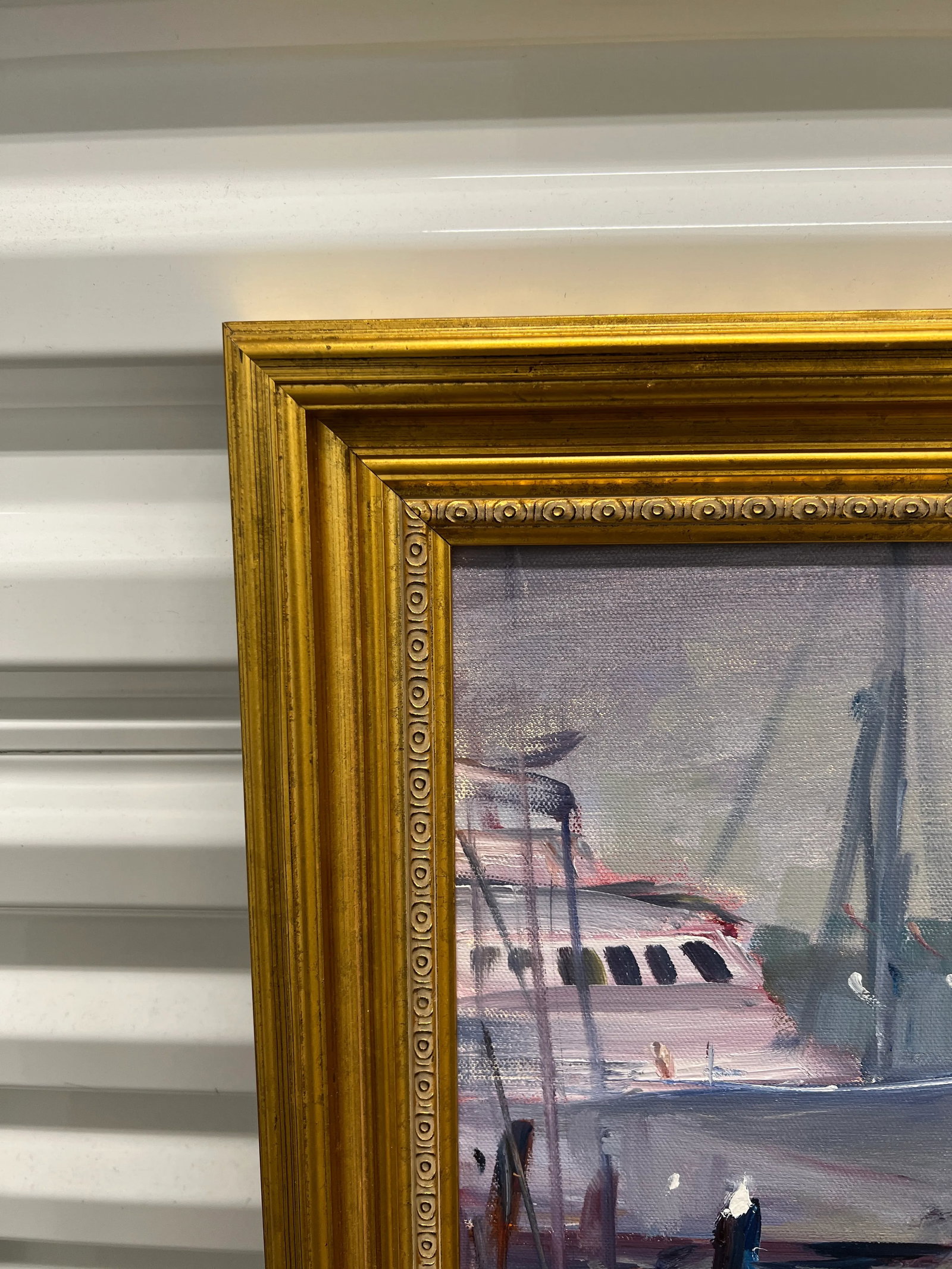 Robert Duffy (American, 1928-2015), Impressionist Newport Harbor Seascape Oil / Canvas - 2