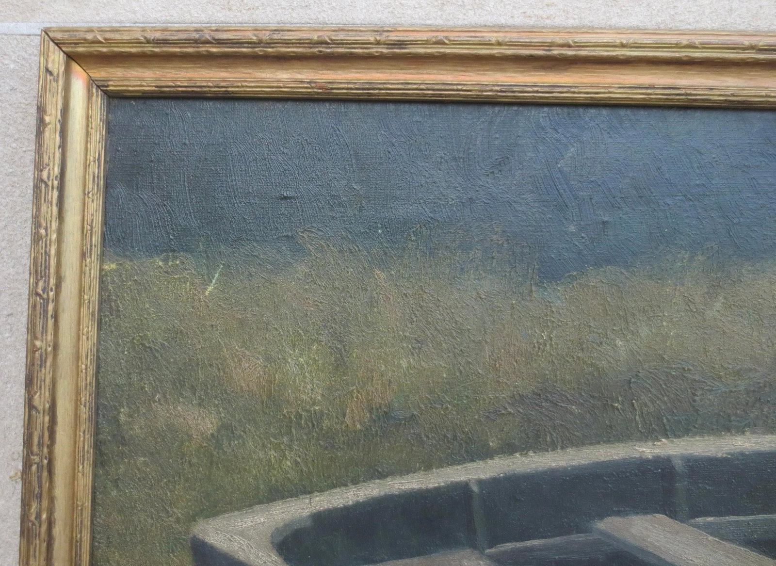 Robert Bliss Painting Boat on Shore Circa Mid-20th - 12