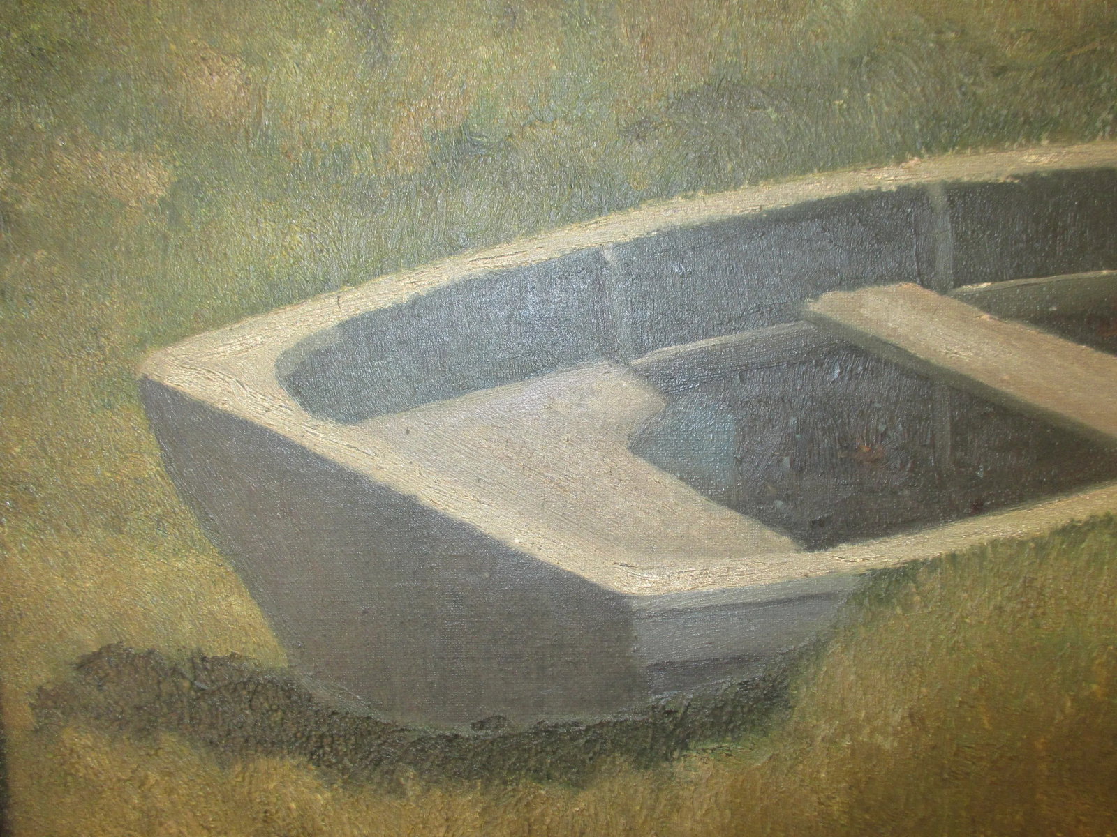 Robert Bliss Painting Boat on Shore Circa Mid-20th - 2