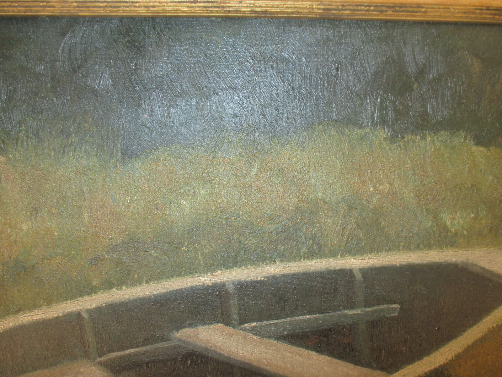 Robert Bliss Painting Boat on Shore Circa Mid-20th - 4