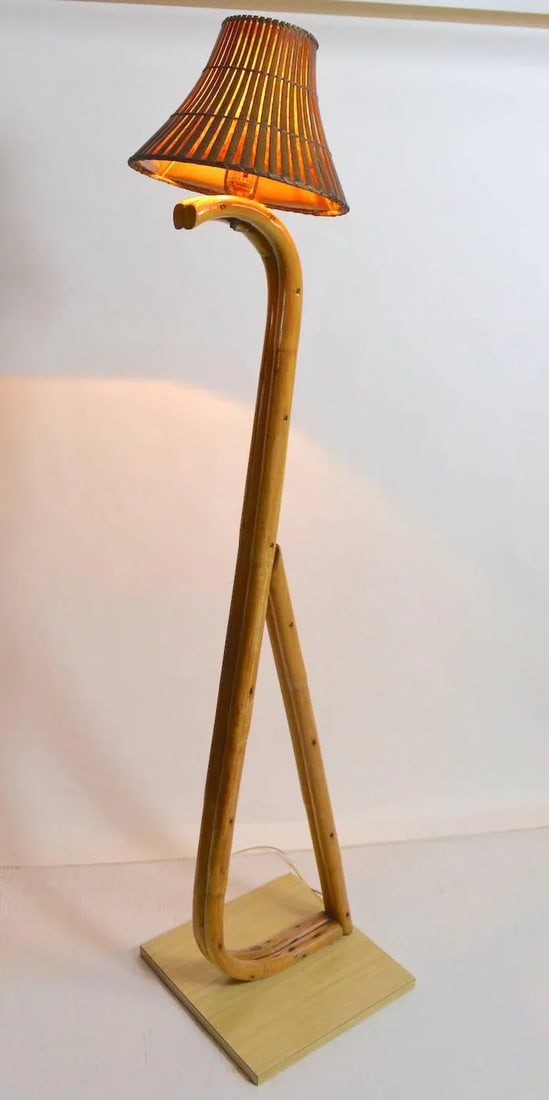 Bamboo Floor Lamp - 7