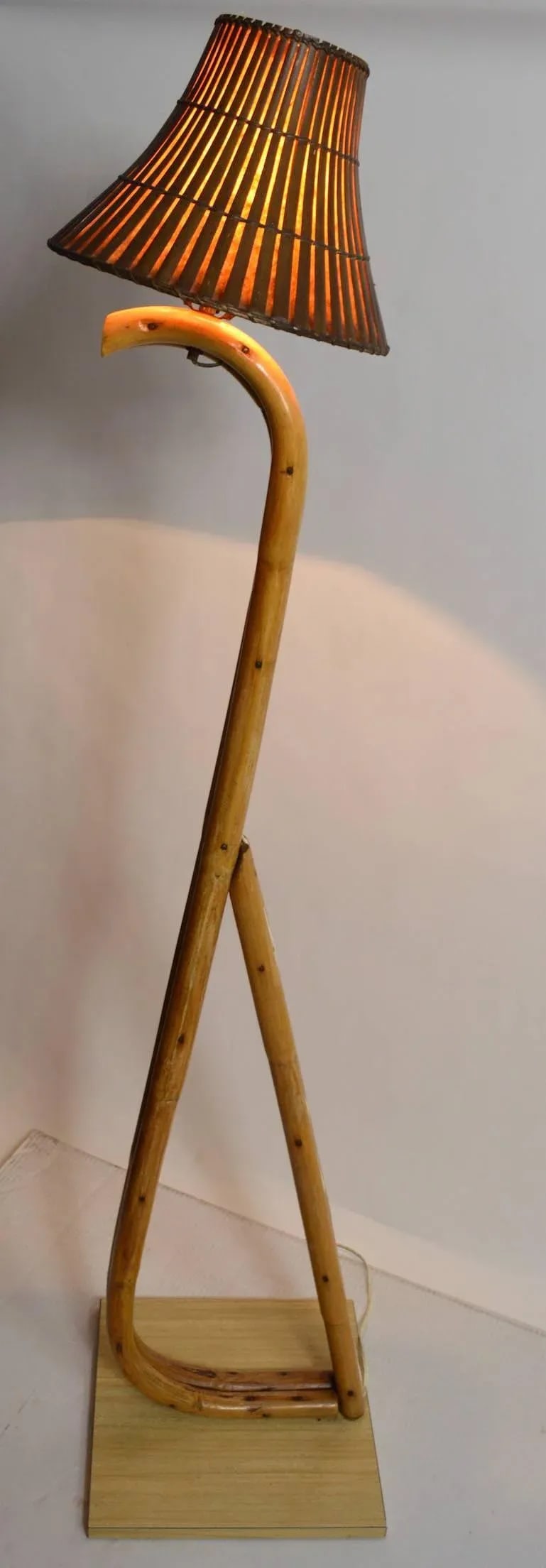 Bamboo Floor Lamp - 8